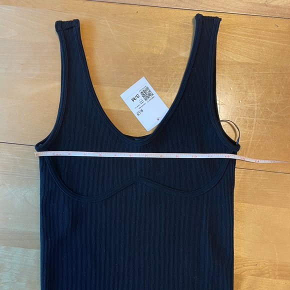 Forever 21 Black Ribbed Knit Bodycon Mini Dress Size Small - Picture 7 of 8